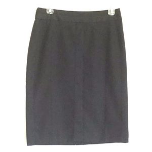 Ann Taylor black straight skirt.